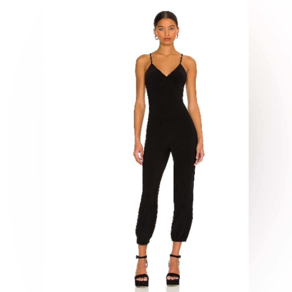 Norma Kamali slip jog jumpsuit